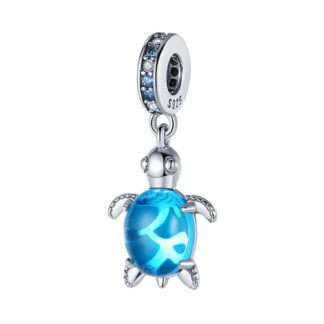 Blue Turtle Charm