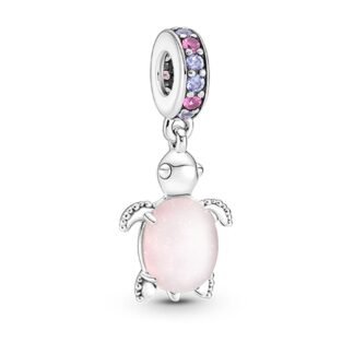 Pink Turtle Charm