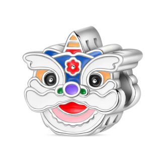 Lion Head New Year Charm