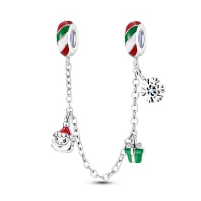 Santa Claus Christmas Chain Charm