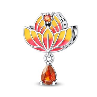 Lotus Flower New Year Charm