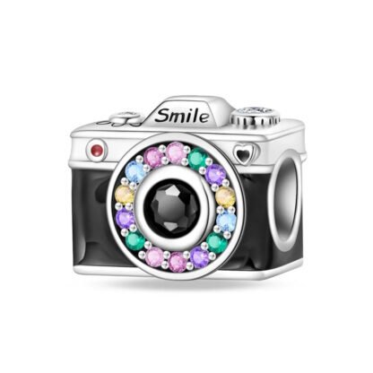 Smile Camera Colorful Len Charm