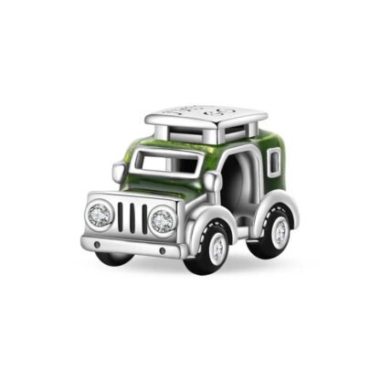 Green Van Vehicle Charm