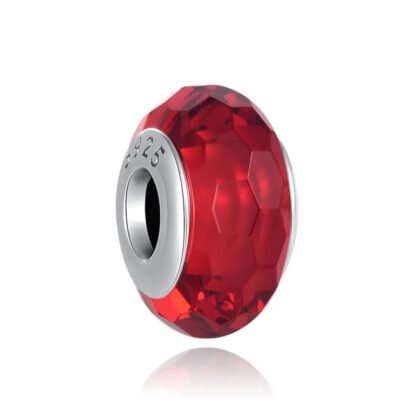 Modern Red Crystal Charm