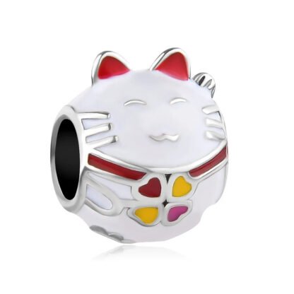 Beckoning Cat Maneki-neko Charm