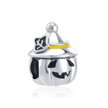 Halloween Jack o' Lantern Pumpkin Charm