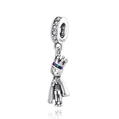 Slender Crowned Royal Man Charm