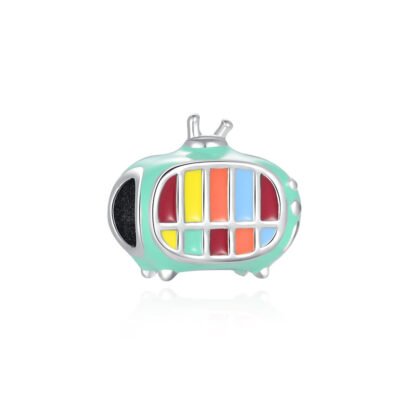 Colorful Retro Television Charm