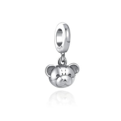 Teddy Bear Toy Head Charm