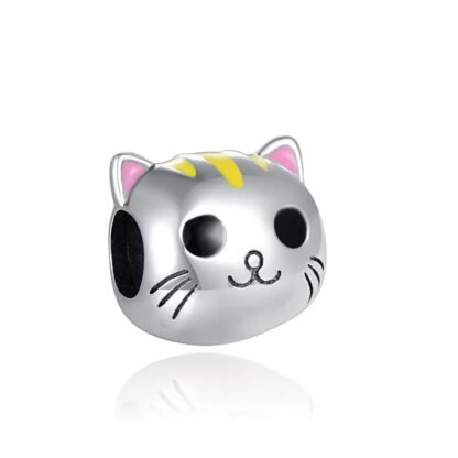 Cute Cat Kitty Head Charm