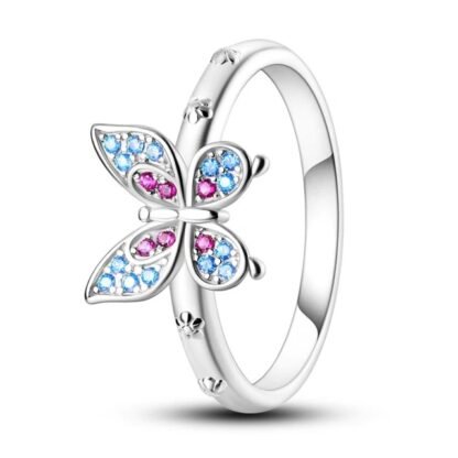 Butterfly Silver Ring