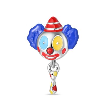 Big Eyes Clown Head Charm