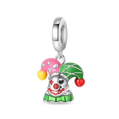 Carnival Hat Clown Charm