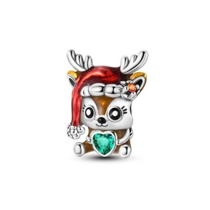 Deer Christmas Charm