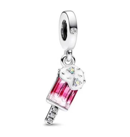 Magenta Popsicle Charm