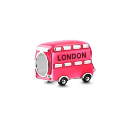 Red London Bus Charm