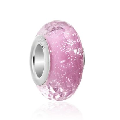 Futuristic Minimal Glossy Pink Charm