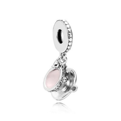 Pink Teacup Charm