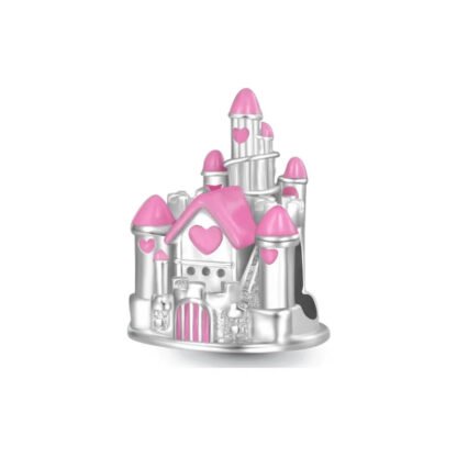 Pink Architecture Castle Charm