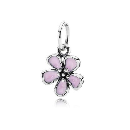 Pink Petals Flower Charm