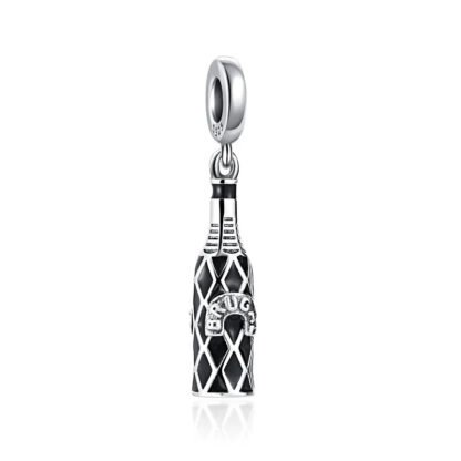 Black Brugal Rum Bottle Charm