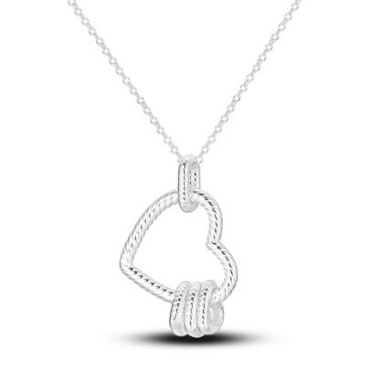 Heart Silver Necklace