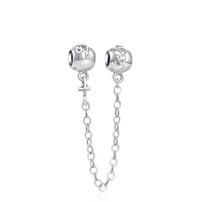 Simple Silver Love Always Chain Charm