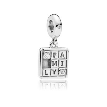 FAMILY Sliding Puzzle Charm