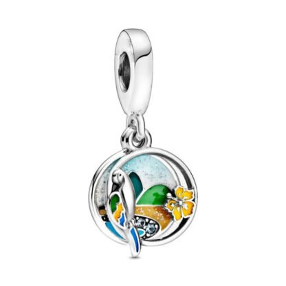 Vacation Ocean Scenery Fish Charm