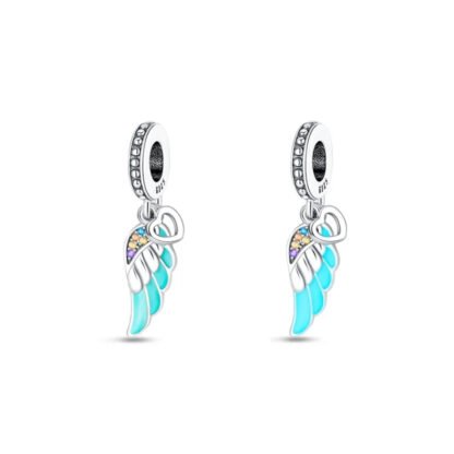 Glow in the Dark Luminous Bird Wing Charm