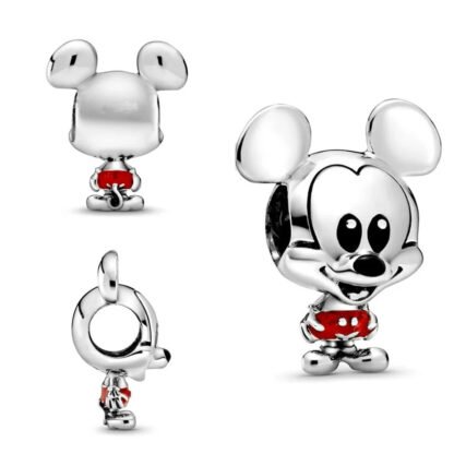 Silver Mickey Mouse Disney Charm - Image 2