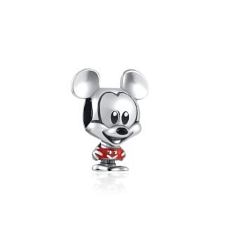 Silver Mickey Mouse Disney Charm