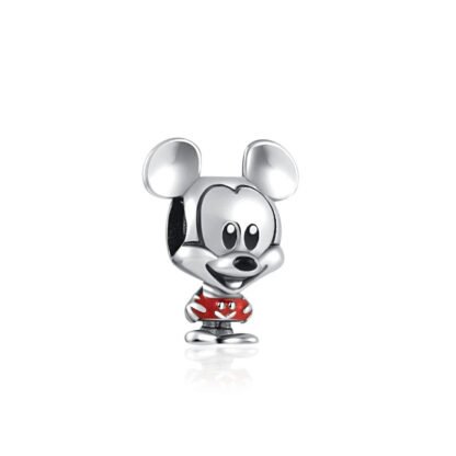 Silver Mickey Mouse Disney Charm