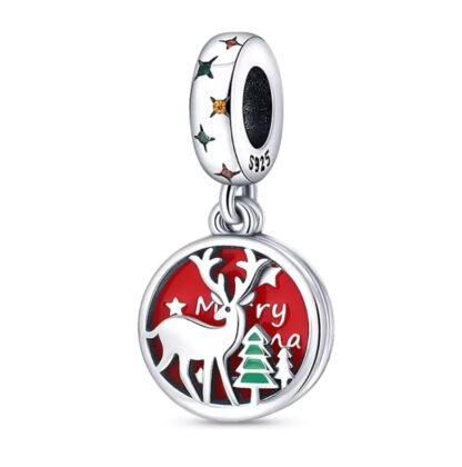 Deer Christmas Charm