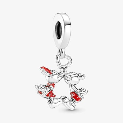 Mickey Minnie Mouse Christmas Disney Charm