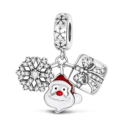 Santa Claus Gift Christmas Charm