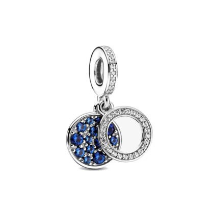 Blue and White Gems Dish Charm