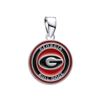 Sport Georgia Bull Dogs Symbol Logo Charm