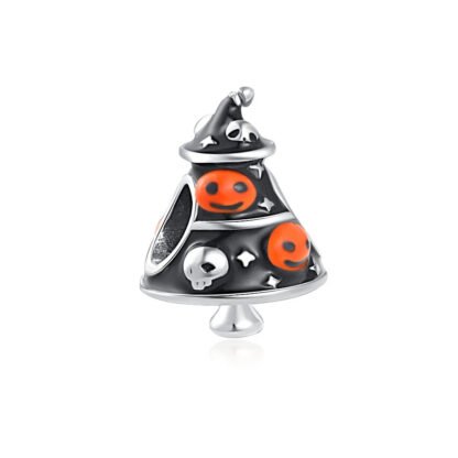 Halloween Christmas Tree Skull Pumpkin Charm