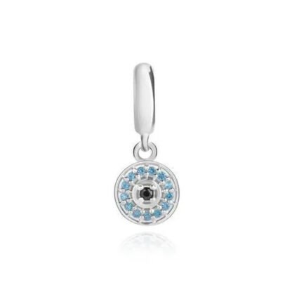 Evil Eye Protection Gem Charm