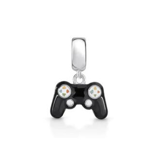 Black Game Controller Toy Charm