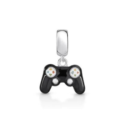 Black Game Controller Toy Charm