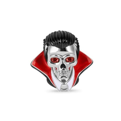 Red Vampire Head Charm
