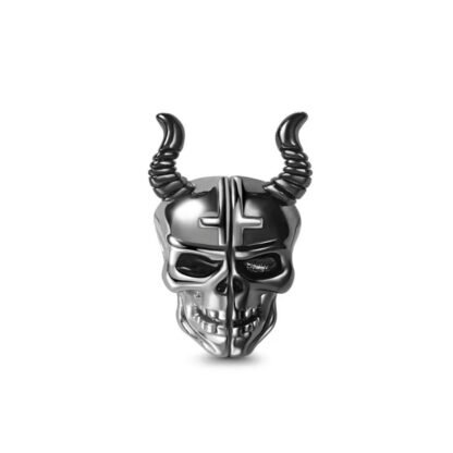 Scary Demon Mask Head Charm