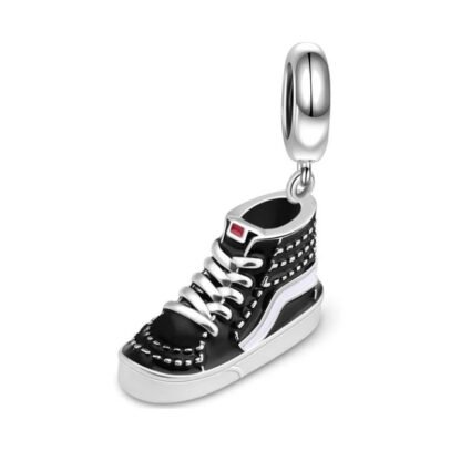 Black Single Shoe Charm