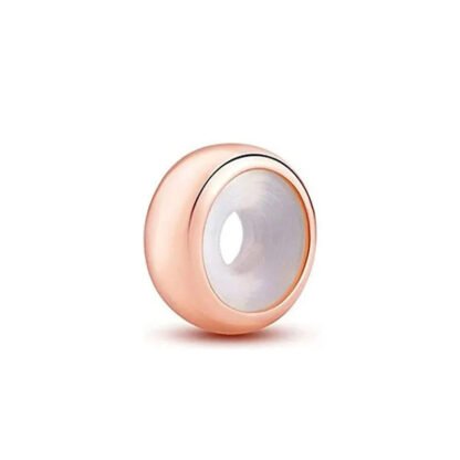 Rose Gole Minimal Inner White Charm