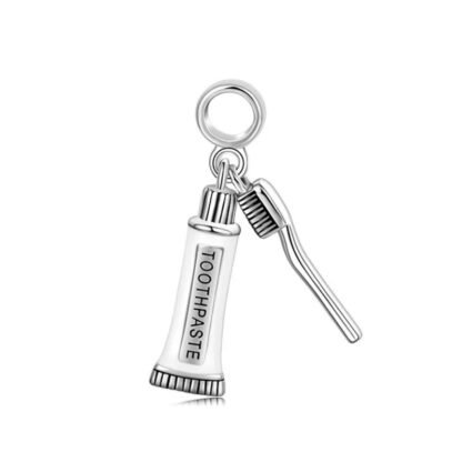 Toothpaste Toothbrush Charm