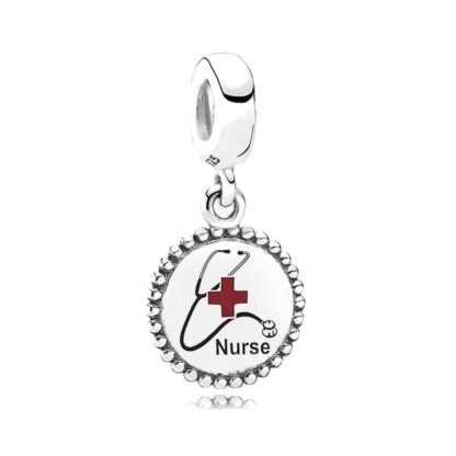 Healthcare Stethoscope Nurse Charm