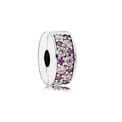 Gold Rose Pink Rosy Charm