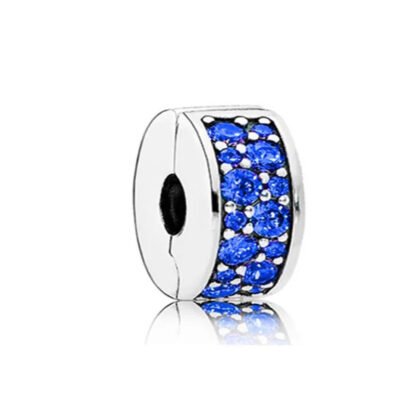 Silver Strong Blue Charm